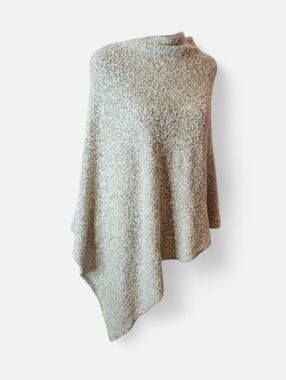 POKOLOKO Cozy Diamond Poncho color Mist